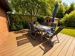 Terrasse - Ferienhaus DEICHSTERN - Top-Hundeurlaub