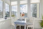 Wohnzimmer - Sanke Seeluft mit Balkon, Meerblick & nur 200 m zum Strand - Top-Hundeurlaub