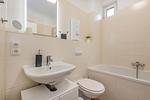 Badezimmer - Sanke Seeluft mit Balkon, Meerblick & nur 200 m zum Strand - Top-Hundeurlaub