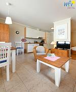 Wohnzimmer - Ferienwohnung 13 - Top-Hundeurlaub