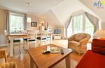 Wohnzimmer - Ferienwohnung 14 - Top-Hundeurlaub