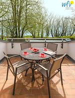 Balkon - Ferienwohnung 14 - Top-Hundeurlaub