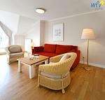 Wohnzimmer - Ferienwohnung 14 - Top-Hundeurlaub