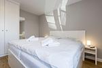 Schlafzimmer - Ringhoog-Hüs, Whg. 1 "Friedrichshain" - Top-Hundeurlaub
