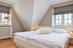 Das dritte Schlafzimmer im Obergeschoss. - Reethuus Alt Wrixum - Top-Hundeurlaub