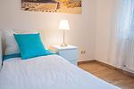 Schlafzimmer - Kapitänshaus FeWo 2 - Top-Hundeurlaub