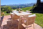 Terrasse - "Zur kuuhlen Aussicht", Oberreute - Top-Hundeurlaub