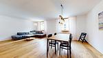 Wohnzimmer - Ferienwohnung Rosana - Lenzerheide - Top-Hundeurlaub