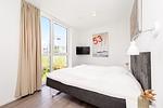 Schlafzimmer mit Doppelbett - Wohnung 02 - Top-Hundeurlaub