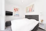 Schlafzimmer mit Doppelbett - Wohnung 02 - Top-Hundeurlaub