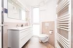 Badezimmer mit Dusche und WC - Wohnung 02 - Top-Hundeurlaub