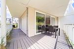 Terrasse mit Sitzecke - Wohnung 02 - Top-Hundeurlaub