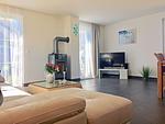 Wohnzimmer - Strandhaus Seestern - Top-Hundeurlaub