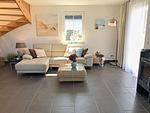 Wohnzimmer - Strandhaus Seestern - Top-Hundeurlaub