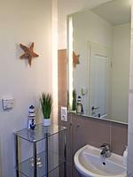 Badezimmer - Strandhaus Seestern - Top-Hundeurlaub