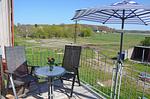 Terrasse - An den Boddenwiesen  - Hinnen - Top-Hundeurlaub