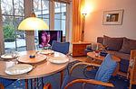 Wohnzimmer - Bernstein Breege - Top-Hundeurlaub