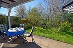Terrasse - Bernstein Breege - Top-Hundeurlaub