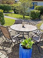 Terrasse - Bodden & Meer 3 - Top-Hundeurlaub