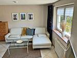 Wohnzimmer - Bodden & Meer 3 - Top-Hundeurlaub