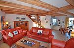 Wohnzimmer - Bodden & Meer 4 - Top-Hundeurlaub