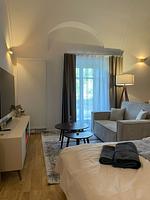 Wohnzimmer - Hans von Lupfen Suite - Top-Hundeurlaub