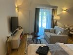 Wohnzimmer - Schloss Espasingen am Bodensee | Ferienwohnung Hans von Lupfen Suite 3 - Top-Hundeurlaub
