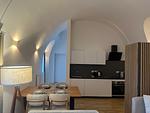 Wohnzimmer - Schloss Espasingen am Bodensee | Ferienwohnung Hans von Lupfen Suite 3 - Top-Hundeurlaub