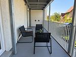 Balkon - Schloss Espasingen am Bodensee | Ferienwohnung Hans von Lupfen Suite 3 - Top-Hundeurlaub