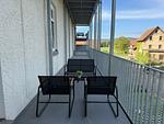 Balkon - Schloss Espasingen am Bodensee | Ferienwohnung Jean de Montreuil Suite 9 - Top-Hundeurlaub