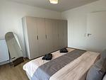 Schlafzimmer - Schloss Espasingen am Bodensee | Ferienwohnung Johann Sebastian Bach Suite - Top-Hundeurlaub