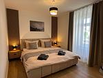 Schlafzimmer - Schloss Espasingen am Bodensee | Ferienwohnung Johann Sebastian Bach Suite 10 - Top-Hundeurlaub