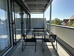 Balkon - Schloss Espasingen am Bodensee | Ferienwohnung Johann Sebastian Bach Suite 10 - Top-Hundeurlaub