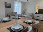 Wohnzimmer - Schloss Espasingen am Bodensee | Ferienwohnung Martine de Bertereau Suite 15 - Top-Hundeurlaub