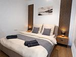 Schlafzimmer - Schloss Espasingen am Bodensee | Ferienwohnung René Descartes Suite 16 - Top-Hundeurlaub