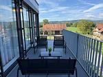 Balkon - Schloss Espasingen am Bodensee | Ferienwohnung Murillo Suite 18 - Top-Hundeurlaub