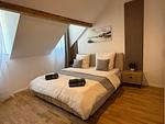 Schlafzimmer - Schloss Espasingen am Bodensee | Ferienwohnung Isabella Leonarda Suite 19 - Top-Hundeurlaub