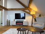 Wohnzimmer - Schloss Espasingen am Bodensee | Ferienwohnung Isabella Leonarda Suite 19 - Top-Hundeurlaub