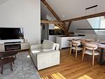 Wohnzimmer - Schloss Espasingen am Bodensee | Ferienwohnung Rembrandt Suite 20 - Top-Hundeurlaub