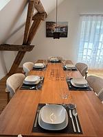 Wohnzimmer - Schloss Espasingen am Bodensee | Ferienwohnung Rembrandt Suite 20 - Top-Hundeurlaub