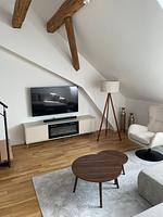 Wohnzimmer - Hans von Schellenberg Maisonette - Top-Hundeurlaub