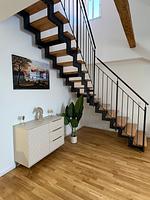 Wohnzimmer - Schloss Espasingen am Bodensee | Ferienwohnung Hans v. Schellenberg Maisonette - Top-Hundeurlaub