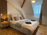 Schlafzimmer - Schloss Espasingen am Bodensee | Ferienwohnung Lady Margaret Cavendish Suite 24 - Top-Hundeurlaub