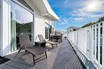 Balkon mit Liegestuhl - Penthouse 05 - Top-Hundeurlaub