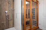 Sauna - Ferienhaus Waldhaus 6 mit Kamin, Sauna und Terrasse - Top-Hundeurlaub
