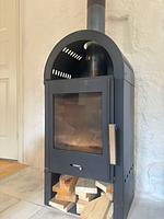 Kamin für gemütliche Abende in der Villa Pelle in Fagerhult - Villa Pelle - Top-Hundeurlaub