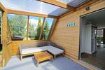 Terrasse - Modernes Nurdachhaus in ruhiger Feriensiedlung direkt am Wittensee mit Seeblick - Top-Hundeurlaub