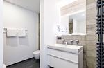 Ferienwohnung Rundblick Ostseebad Wustrow ZweiWasser Alte Seefahrtschule Badezimmer - Rundblick - Top-Hundeurlaub