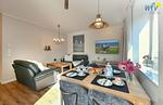 Wohnzimmer - Ferienwohnung Leuchtturm Suite - Top-Hundeurlaub