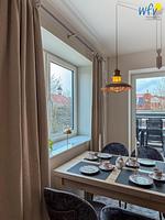 Wohnzimmer - Ferienwohnung Leuchtturm Suite - Top-Hundeurlaub